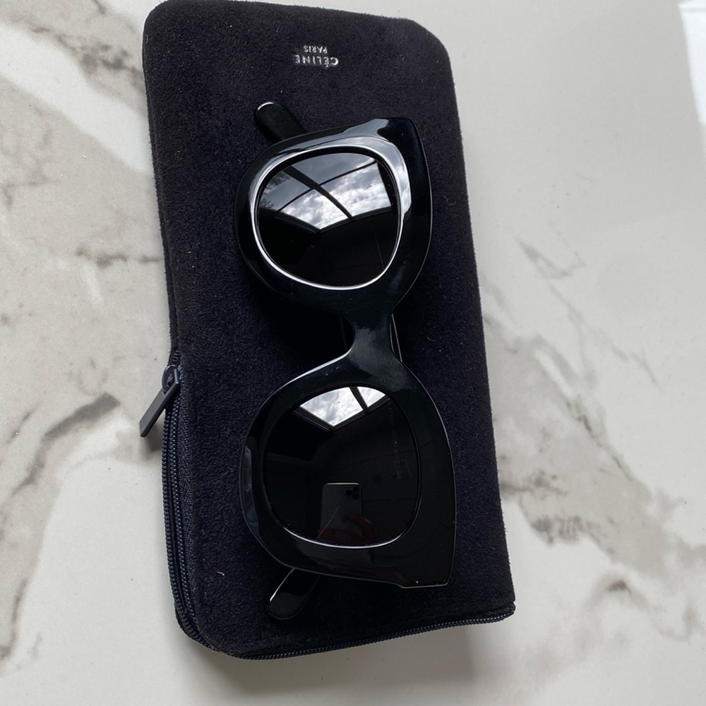 Cèline butterfly black sunglasses original used